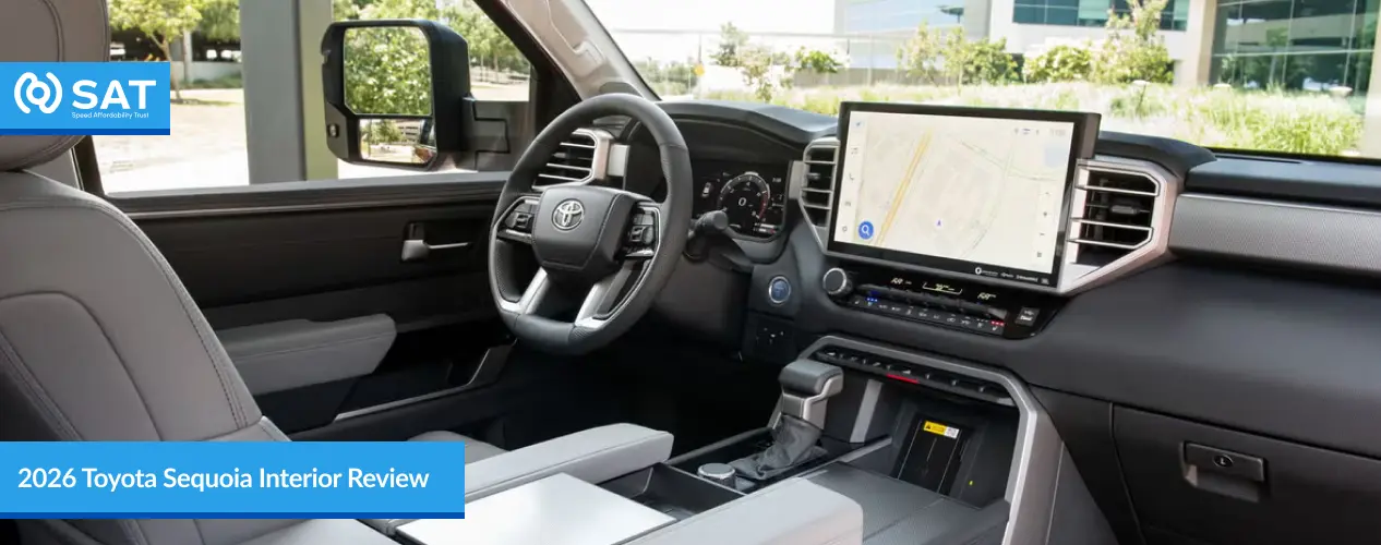 2026 Toyota Sequoia Interior Review